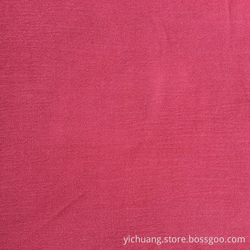Women's viscose red wrinkle long dress